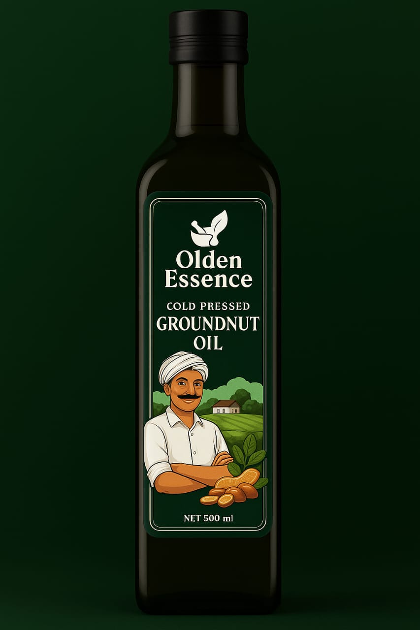 Oldenessence Cold Pressed Groundnut Oil