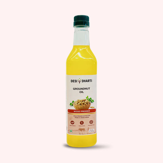 Oldenessence Wood Cold Pressed Groundnut Oil